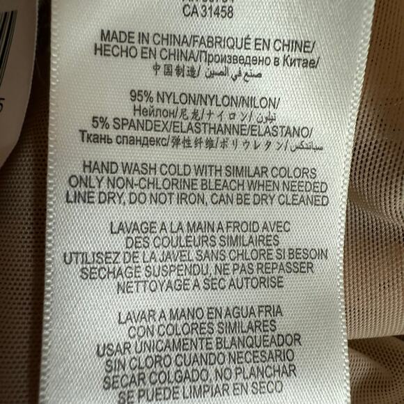 BCBGMAXAZRIA NEW Lyn Copper Combo One Shoulder Sequined Mini Dress Size S - Picture 10 of 10